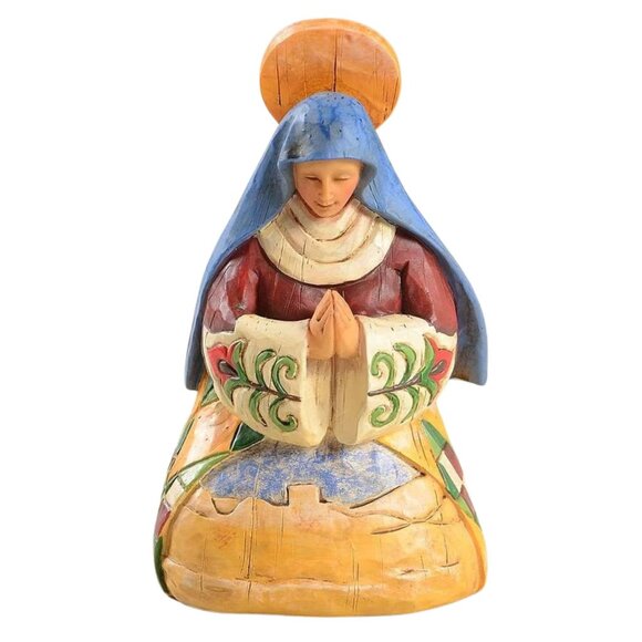 Jim Shore Heartwood Creek Virgin Mary JOY TO THE WORLD Nativity By Enesco - Picture 2 of 7